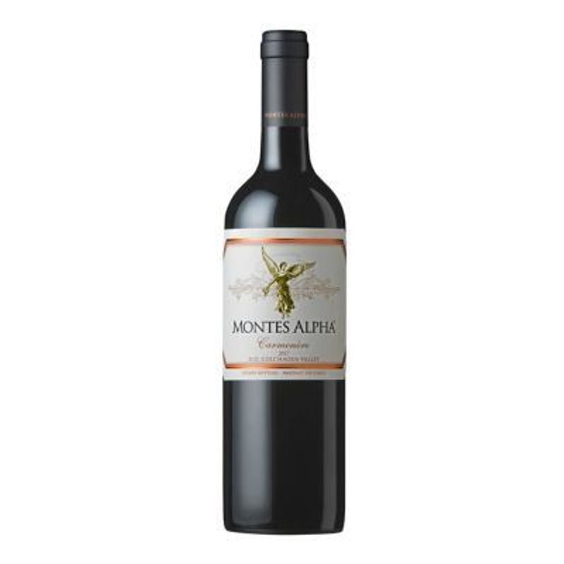 MONTES - Vino Montes Alpha Carmenere Botella 750 mL