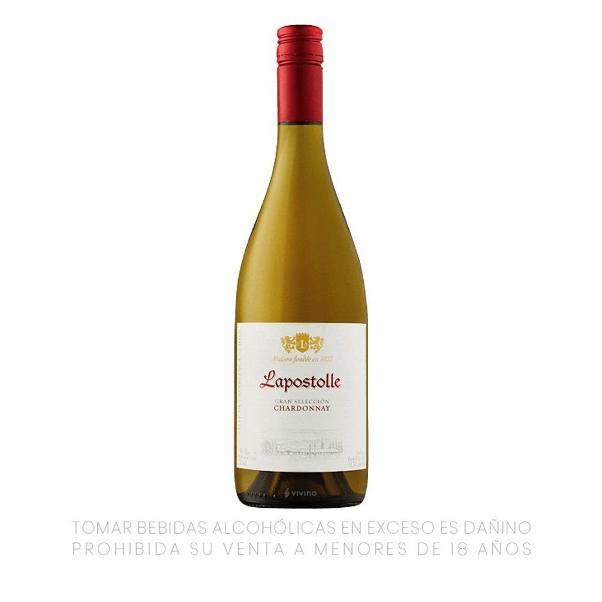 LAPOSTOLLE - Vino Lapostolle Chardonnay Grand Selection Botella 750 mL