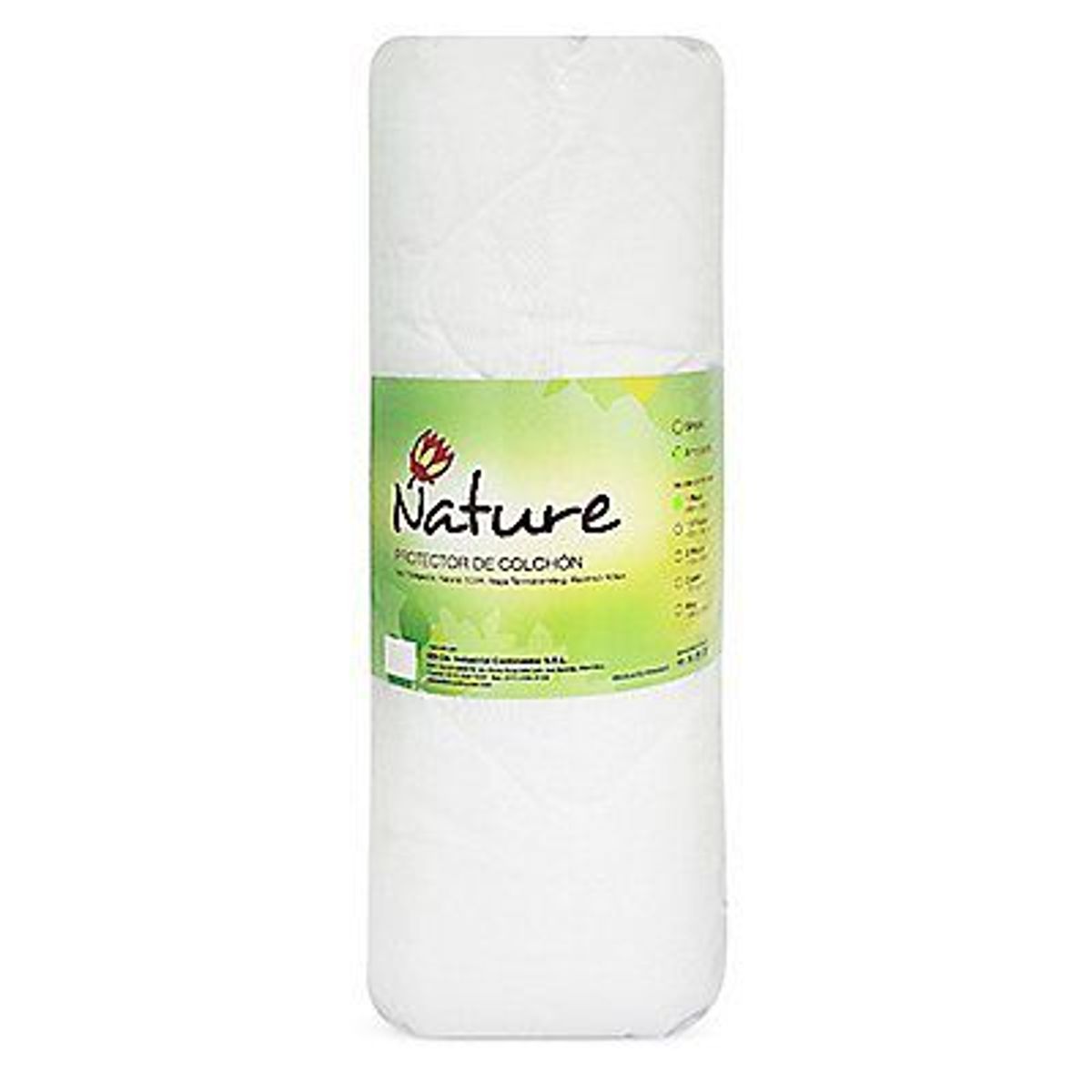 NATURE - Protector de Colchón Amoldable 1 Plaza