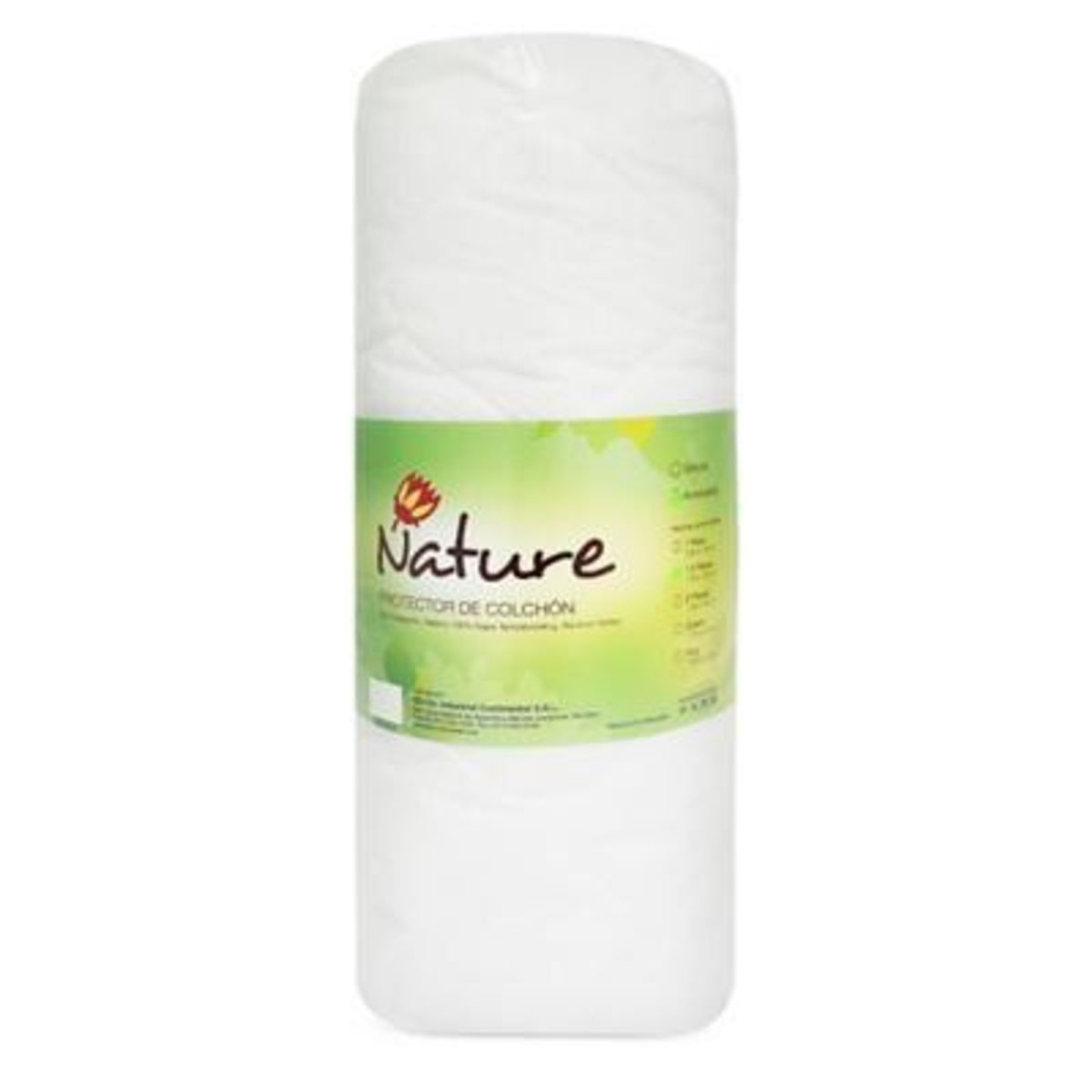 NATURE - Protector de Colchón Amoldable 1 Plaza y Media