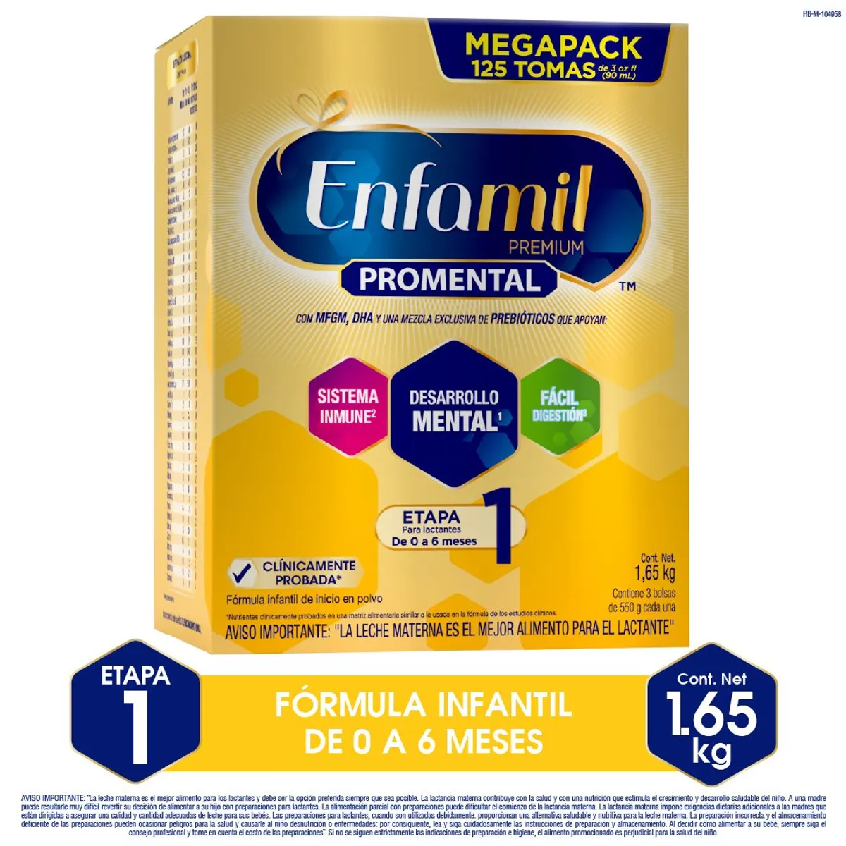ENFAMIL - Fórmula Infantil Enfamil Premium Etapa 1 Caja 1.65 Kg