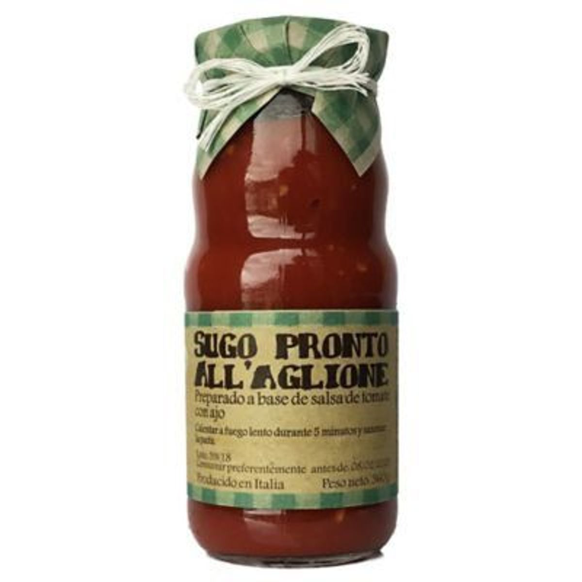 CASARECCI DI CALABRIA - PREPARADO EN SALSA DE TOMATE C/AJO CASARECCI 360G