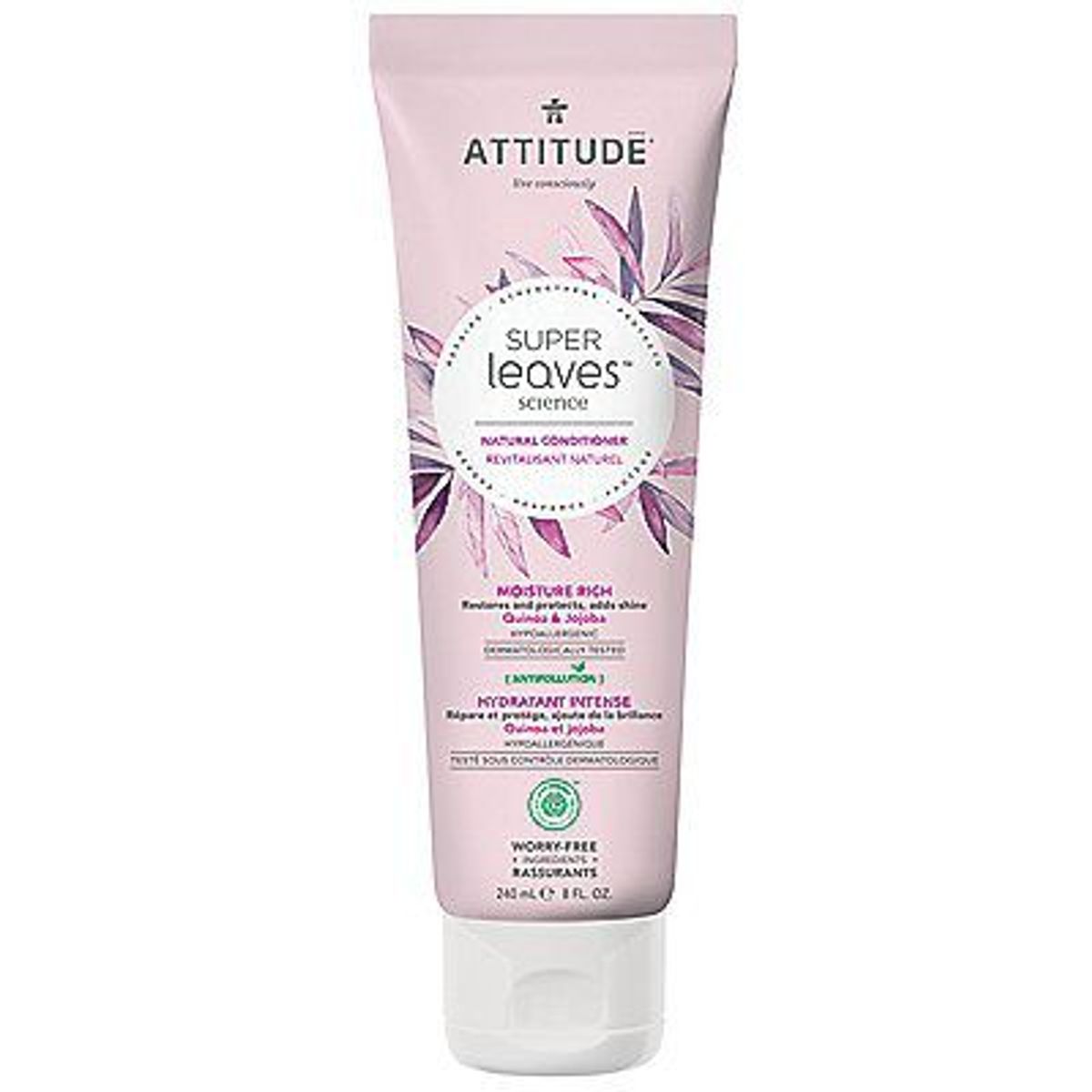 ATTITUDE - Acondicionador Attitude Hidratación Intensa Envase 240 mL