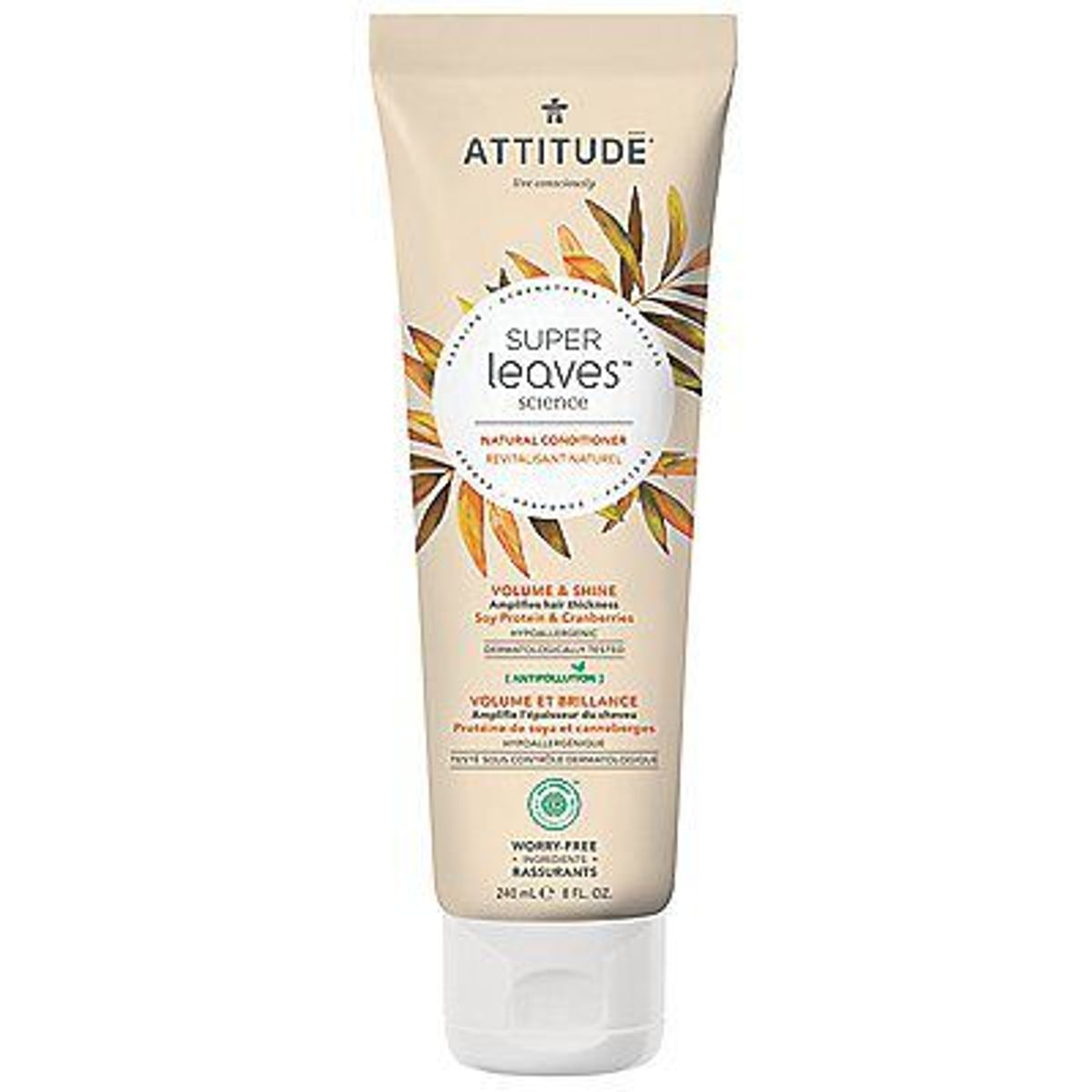 ATTITUDE - Acondicionador Attitude Volumen y Brillo Envase 240 mL