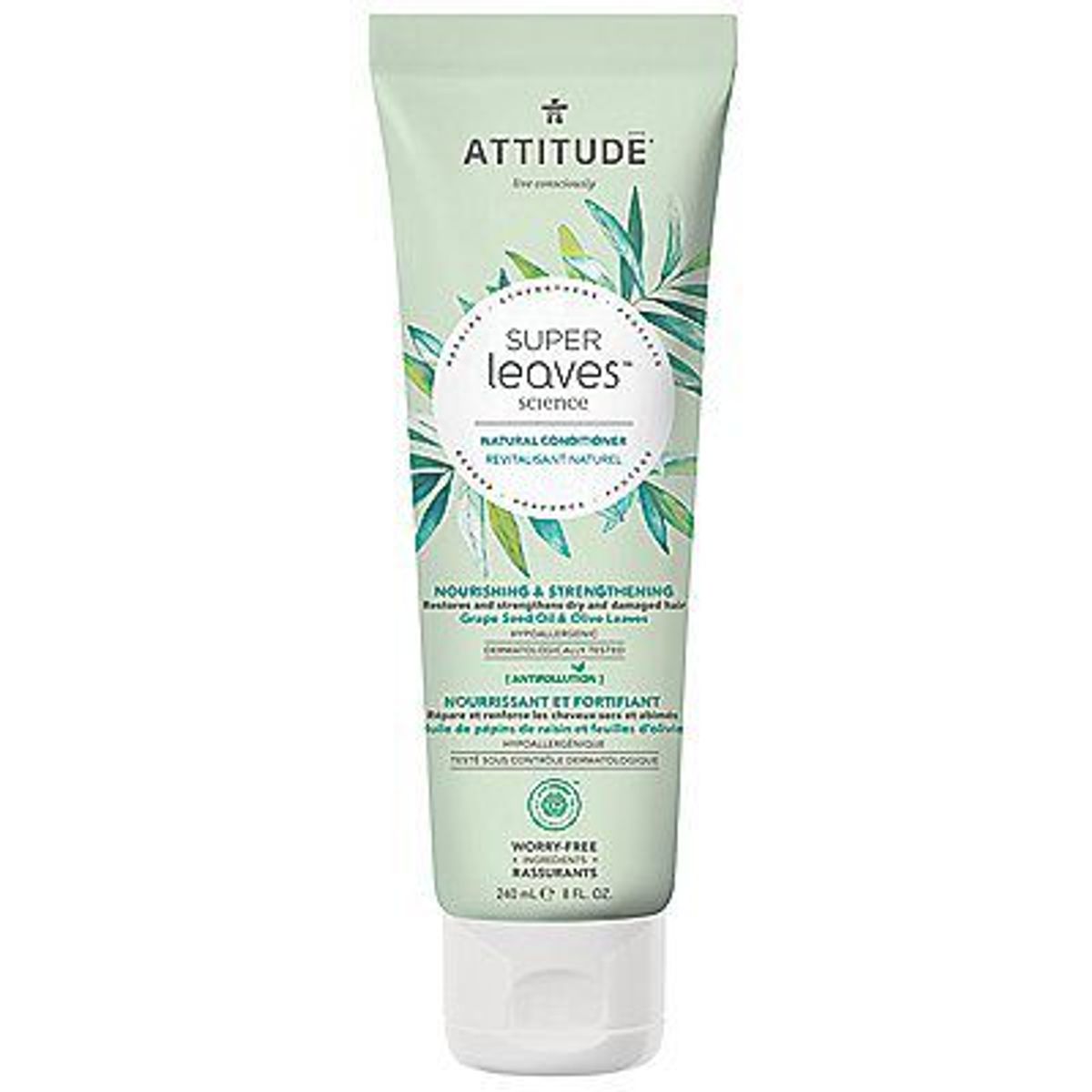 ATTITUDE - Acondicionador Attitude Nutre y Fortalece Envase 240 mL
