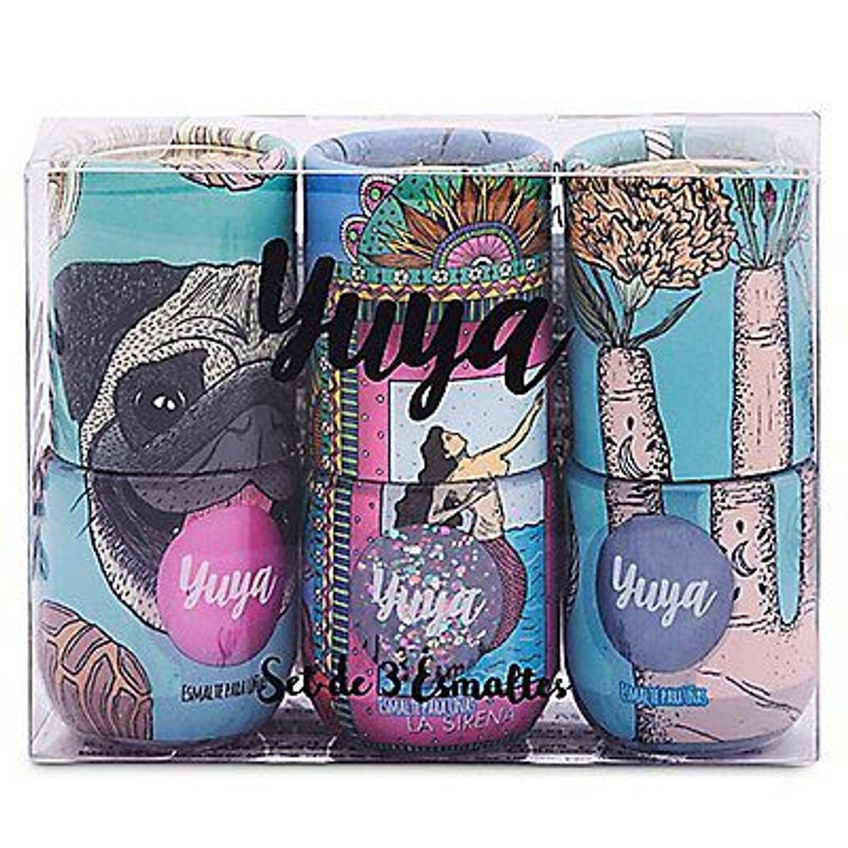 YUYA - Set de Esmaltes Yuya Pack 3 Und