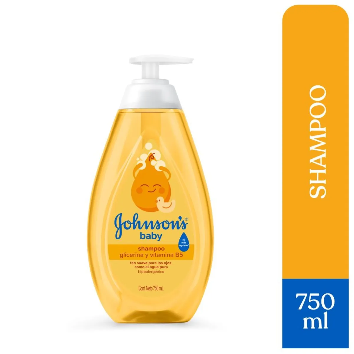 JOHNSONS BABY - Shampoo Johnsons Baby Original Botella 750 mL