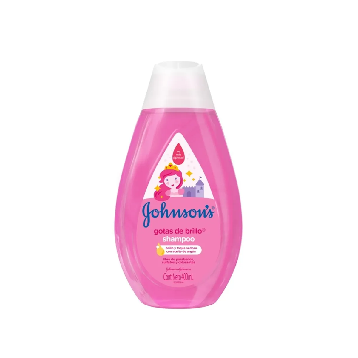 JOHNSONS BABY - Shampoo Johnsons Baby Gotas de Brillo Botella 400 mL
