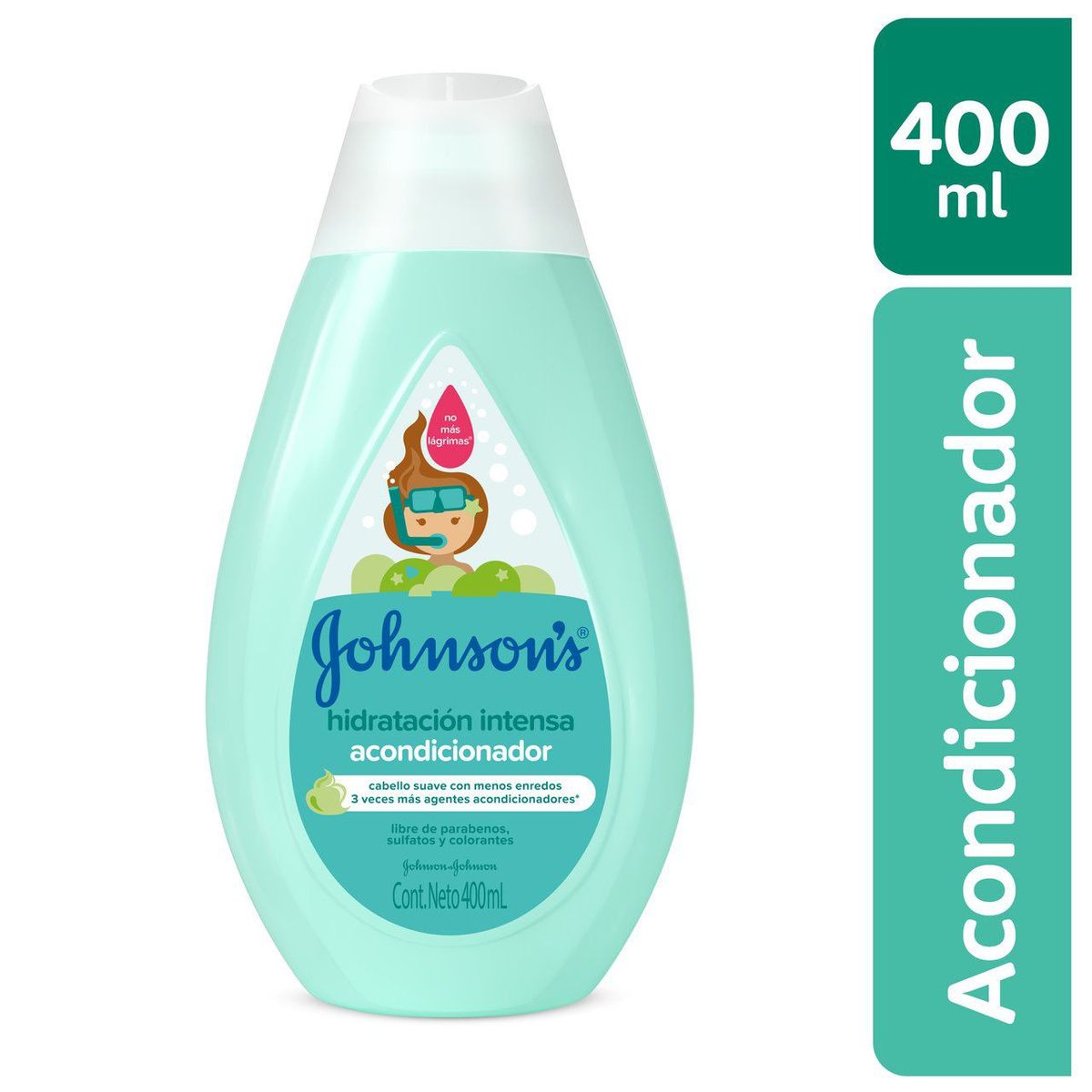 JOHNSONS BABY - Acondicionador Johnsons Hidratación Intensa Botella 400 mL