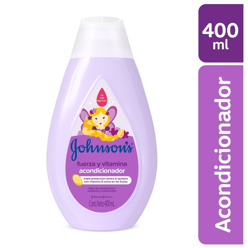 JOHNSONS BABY - Acondicionador Johnsons Baby Fuerza Vitamina Envase 400 mL