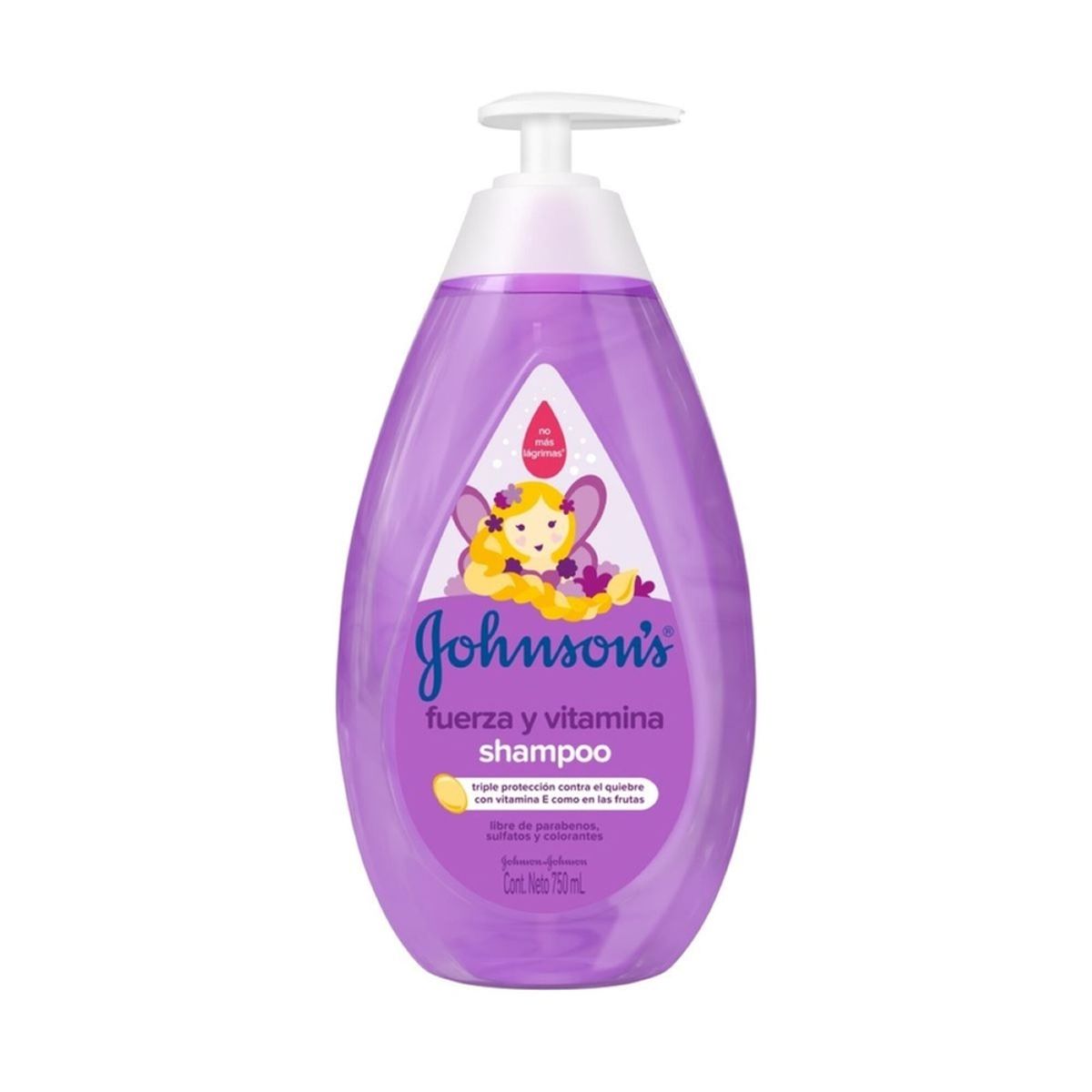 JOHNSONS BABY - Shampoo Johnsons Baby Fuerza Vitamina Botella 750 mL