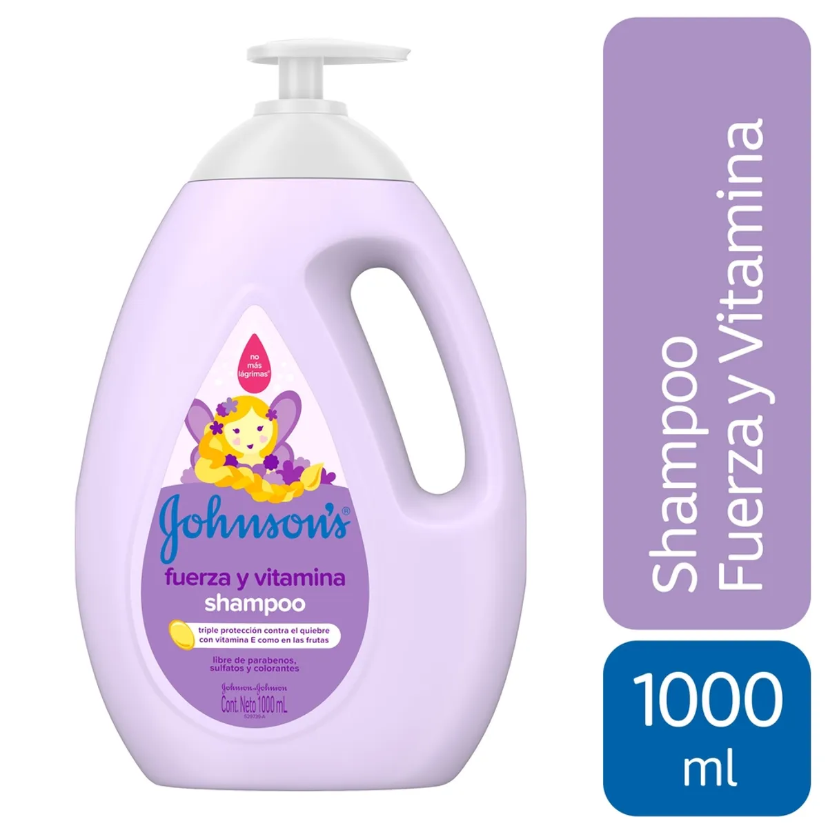 JOHNSONS BABY - Shampoo Johnsons Baby Fuerza Vitamina Botella 1 L