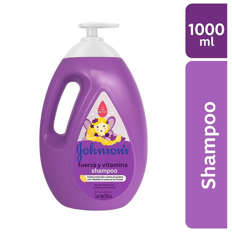 JOHNSONS BABY - Shampoo Johnsons Baby Fuerza Vitamina Botella 1 L