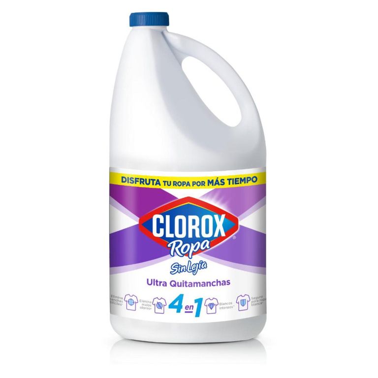 Quitamanchas Líquido Clorox Ropa Blanca Botella 1.8 L | Tottus Perú