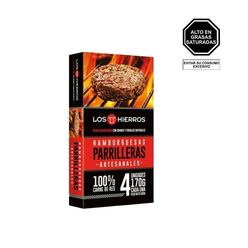 LOS HIERROS - Hamburguesa Parrillera De Carne
