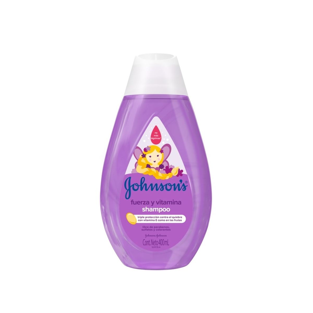 JOHNSONS BABY - Shampoo Johnsons Baby Fuerza Vitamina Botella 400 mL