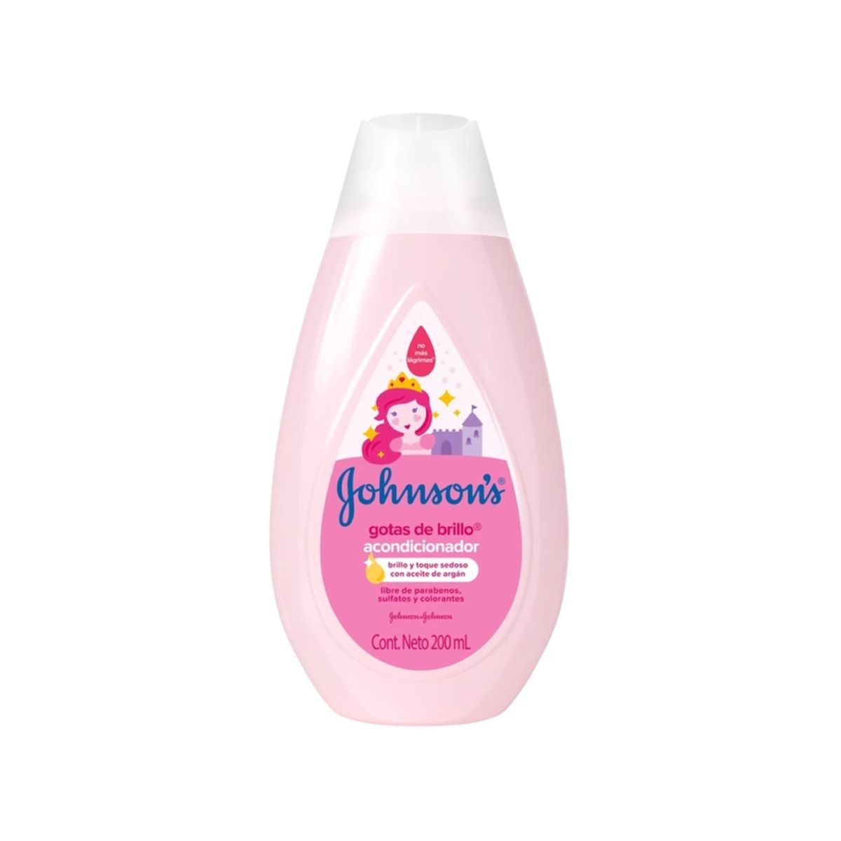 JOHNSONS BABY - Acondicionador Johnsons Gotas de Brillo Botella 200 mL
