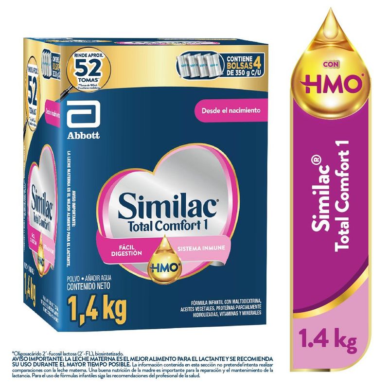 SIMILAC - Fórmula Infantil con Proteínas Lácteas Similac 1.4 kg