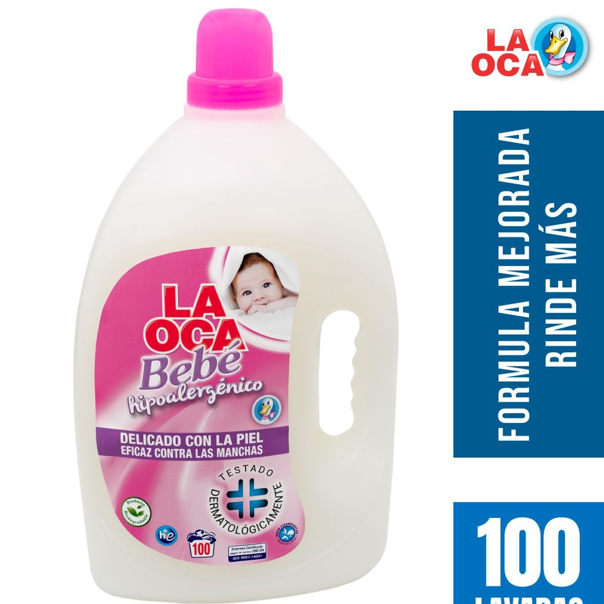 LA OCA - Detergente La Oca Líquido Bebé Envase 5 L