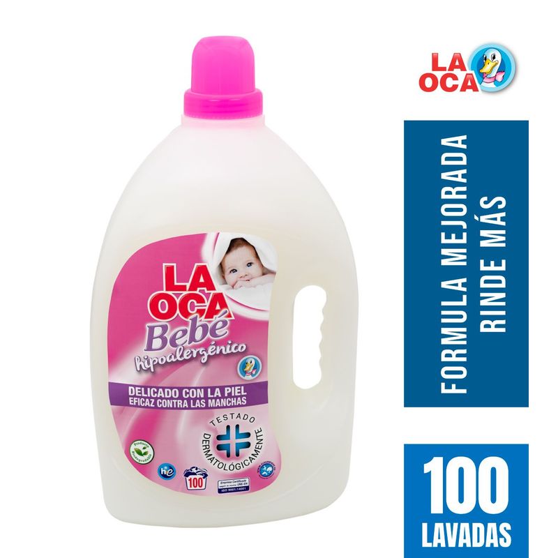 LA OCA - Detergente La Oca Líquido Bebé Envase 5 L