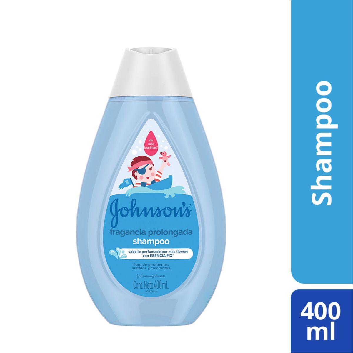 JOHNSONS BABY - Shampoo Bebé Johnsons Fragancia Prolongada Botella 400 mL