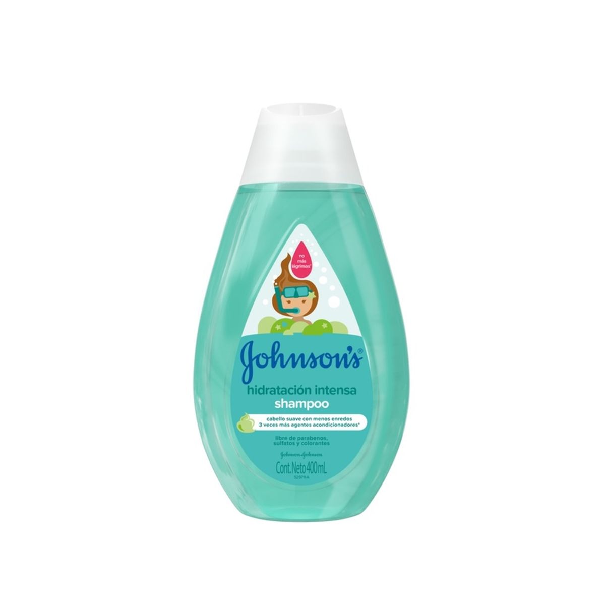 JOHNSONS BABY - Shampoo Johnsons Baby Hidratación Intensa Botella 400 mL