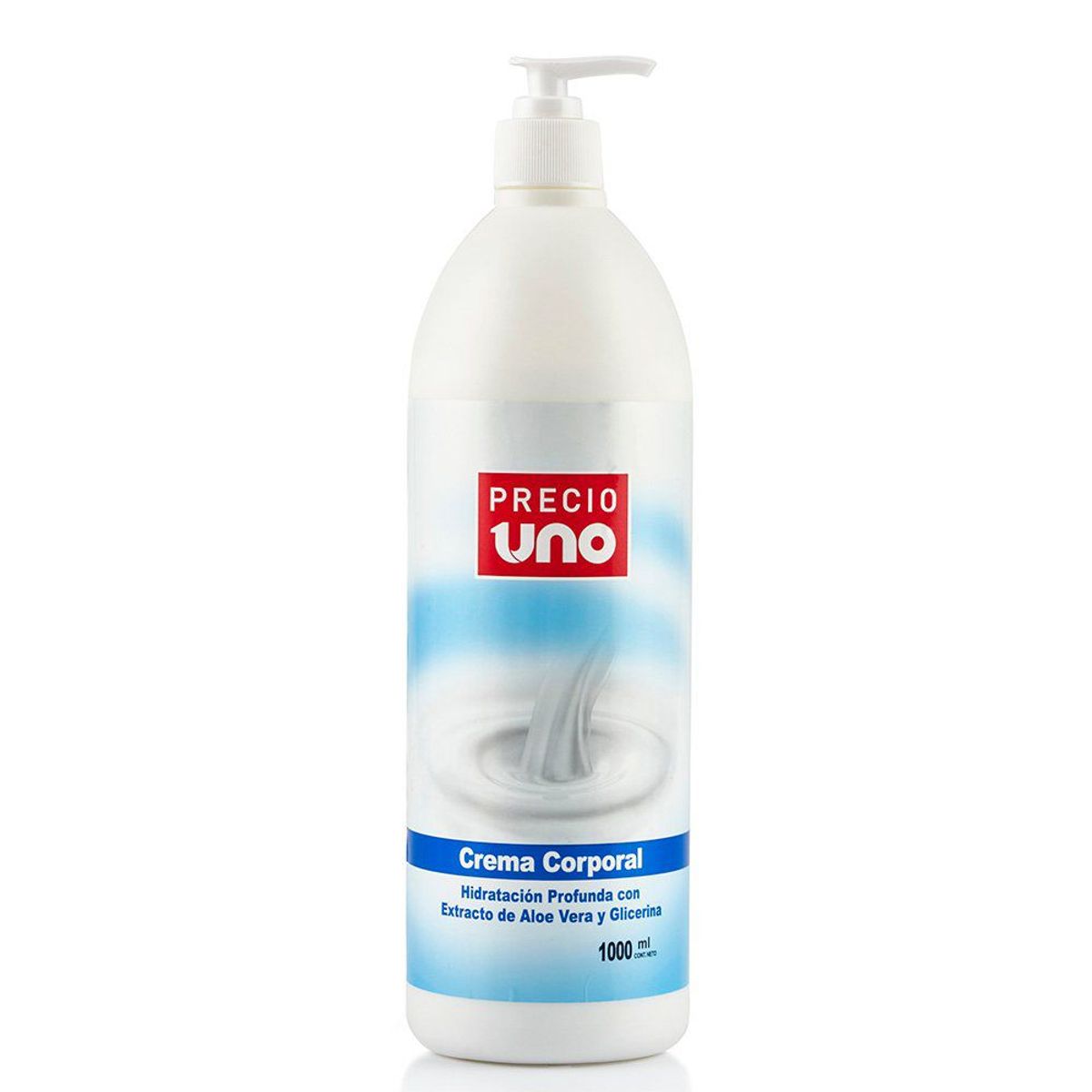 PRECIO UNO - Crema para Manos y Cuerpo Precio Uno Envase 1 L