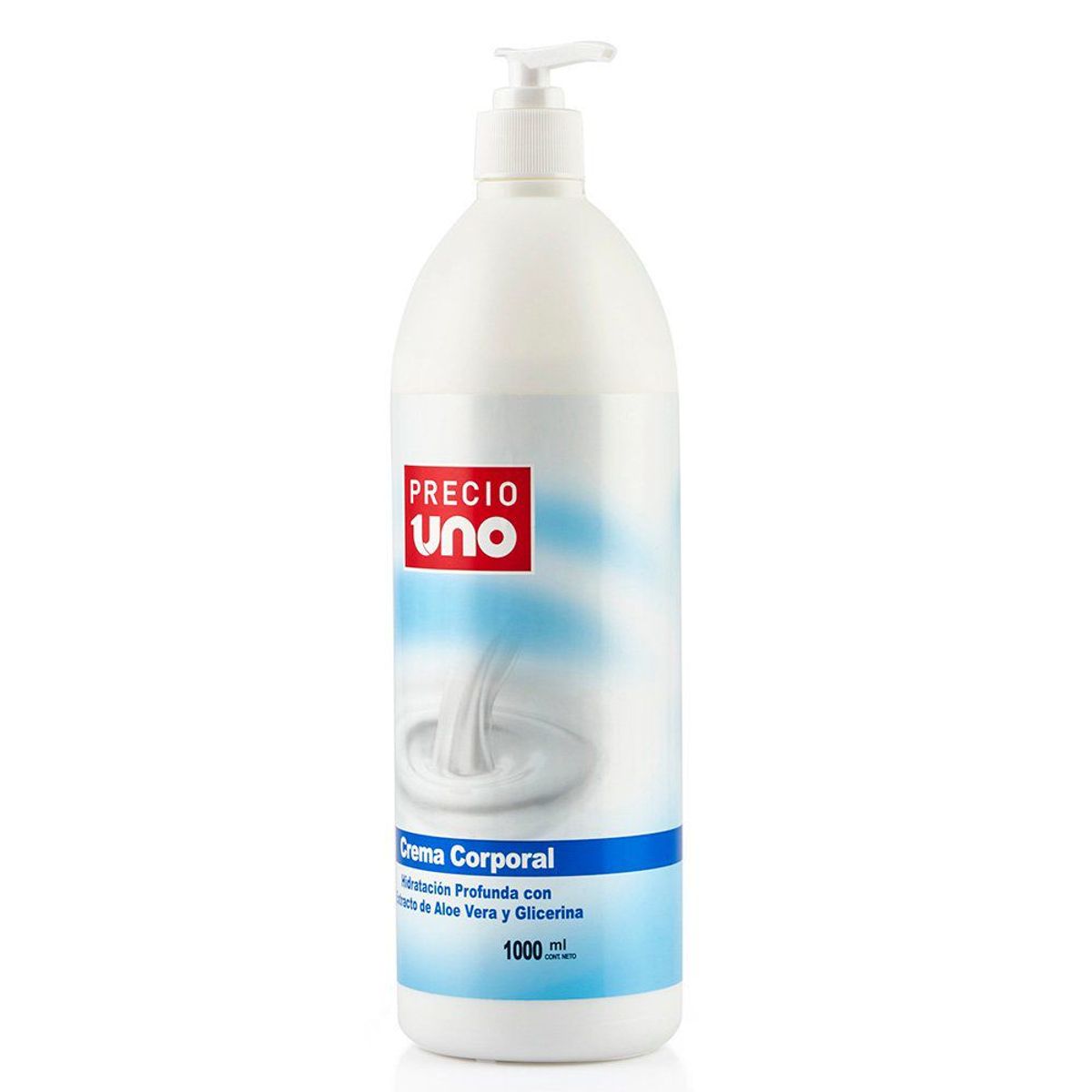 PRECIO UNO - Crema para Manos y Cuerpo Precio Uno Envase 1 L