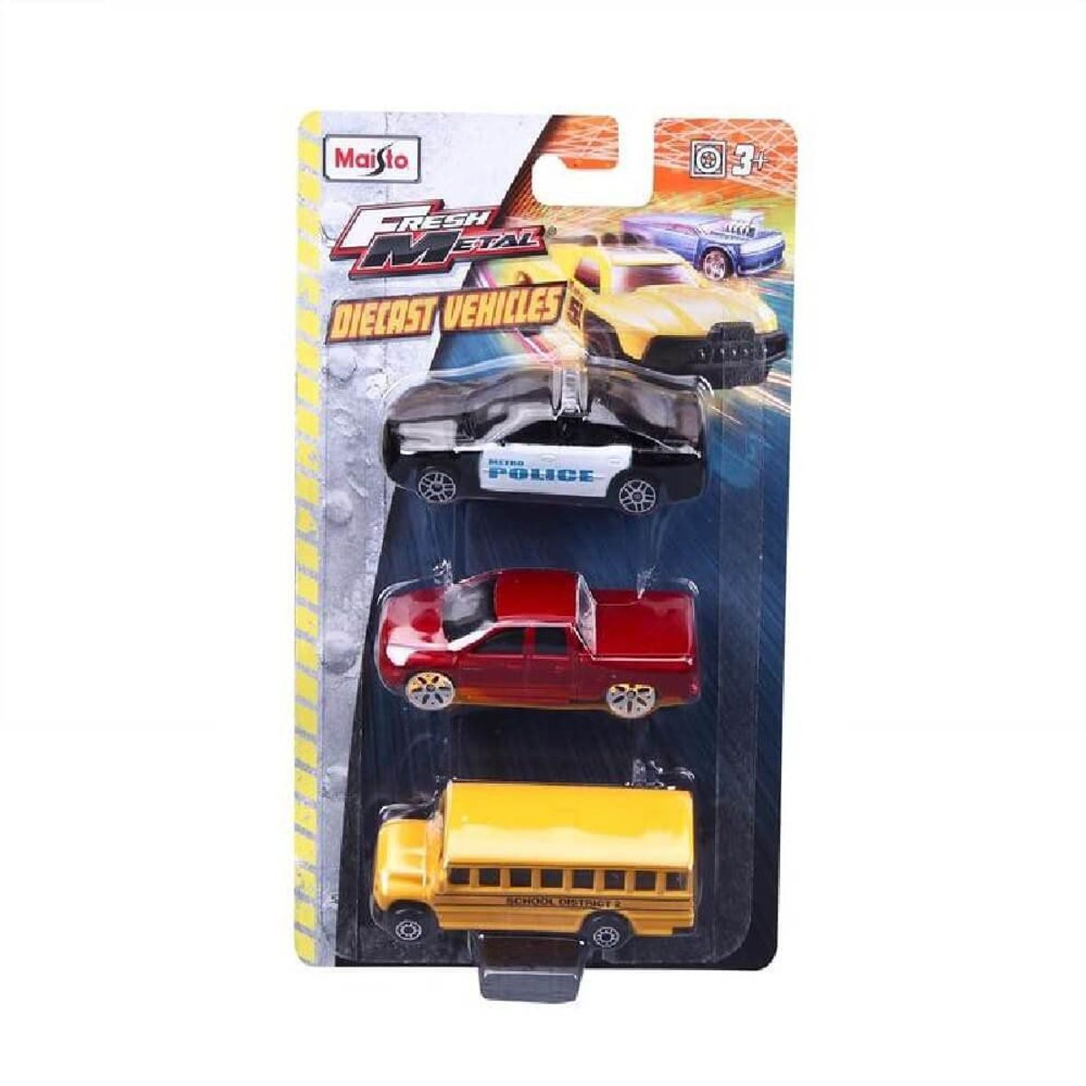 MAISTO - Maisto Pack x3