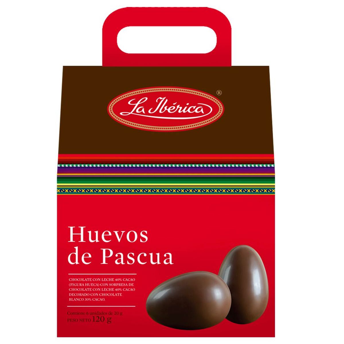 LA IBERICA - Huevo Pascua La Ibérica Caja 6 Und