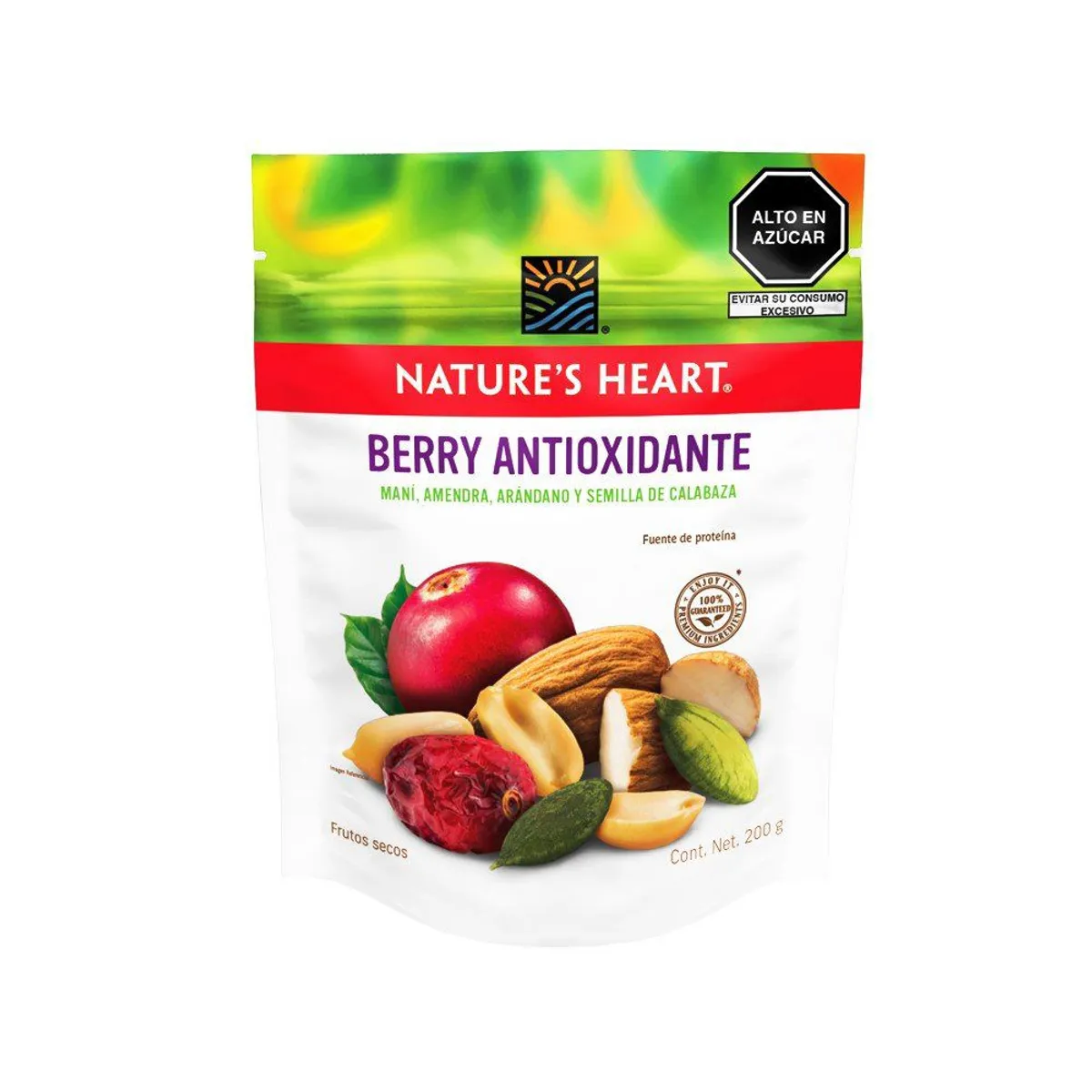 NATURES HEART - SNACK NUTTY BERRY MIX X 70G