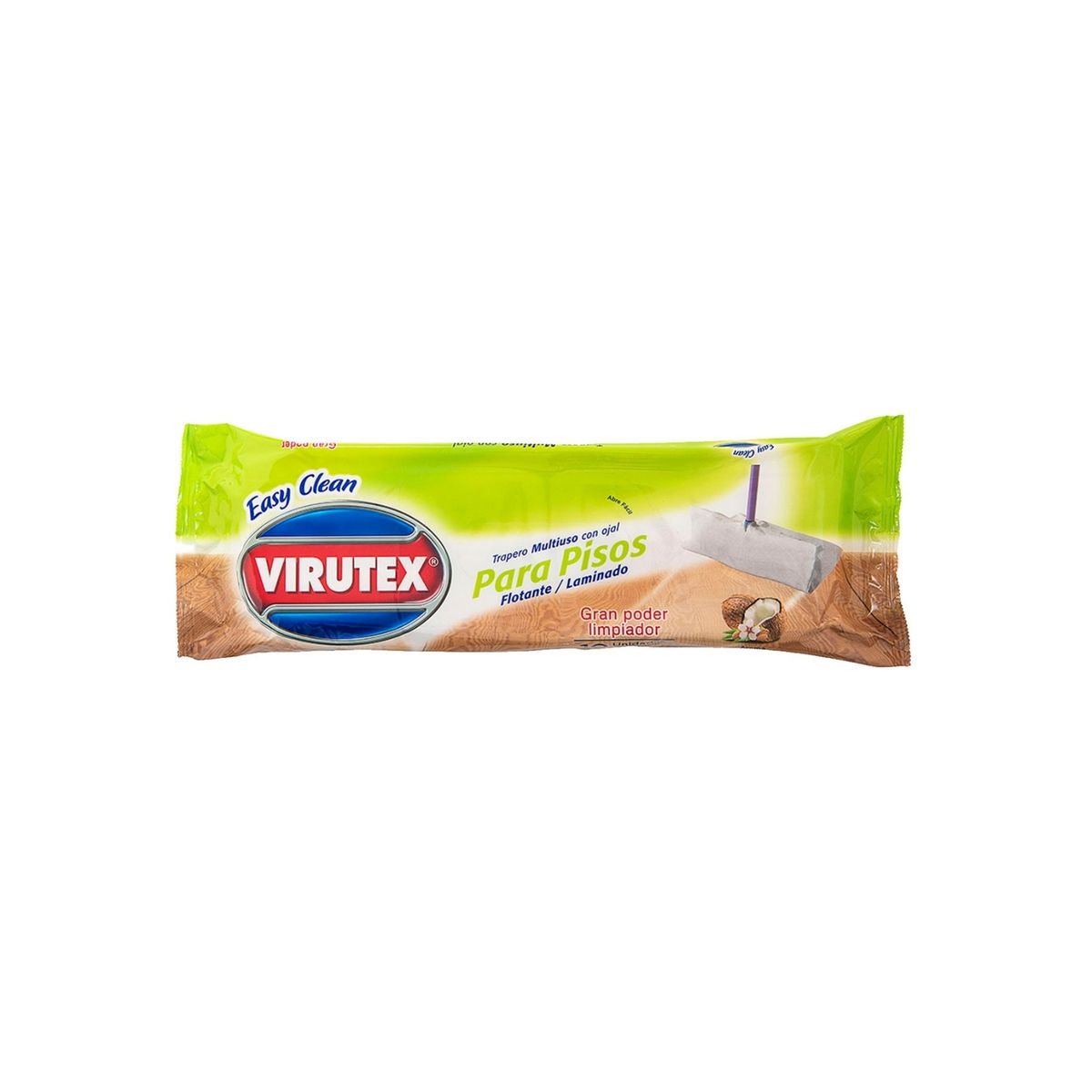 VIRUTEX - Trapero para Piso con Ojal Virutex Empaque 10 Und