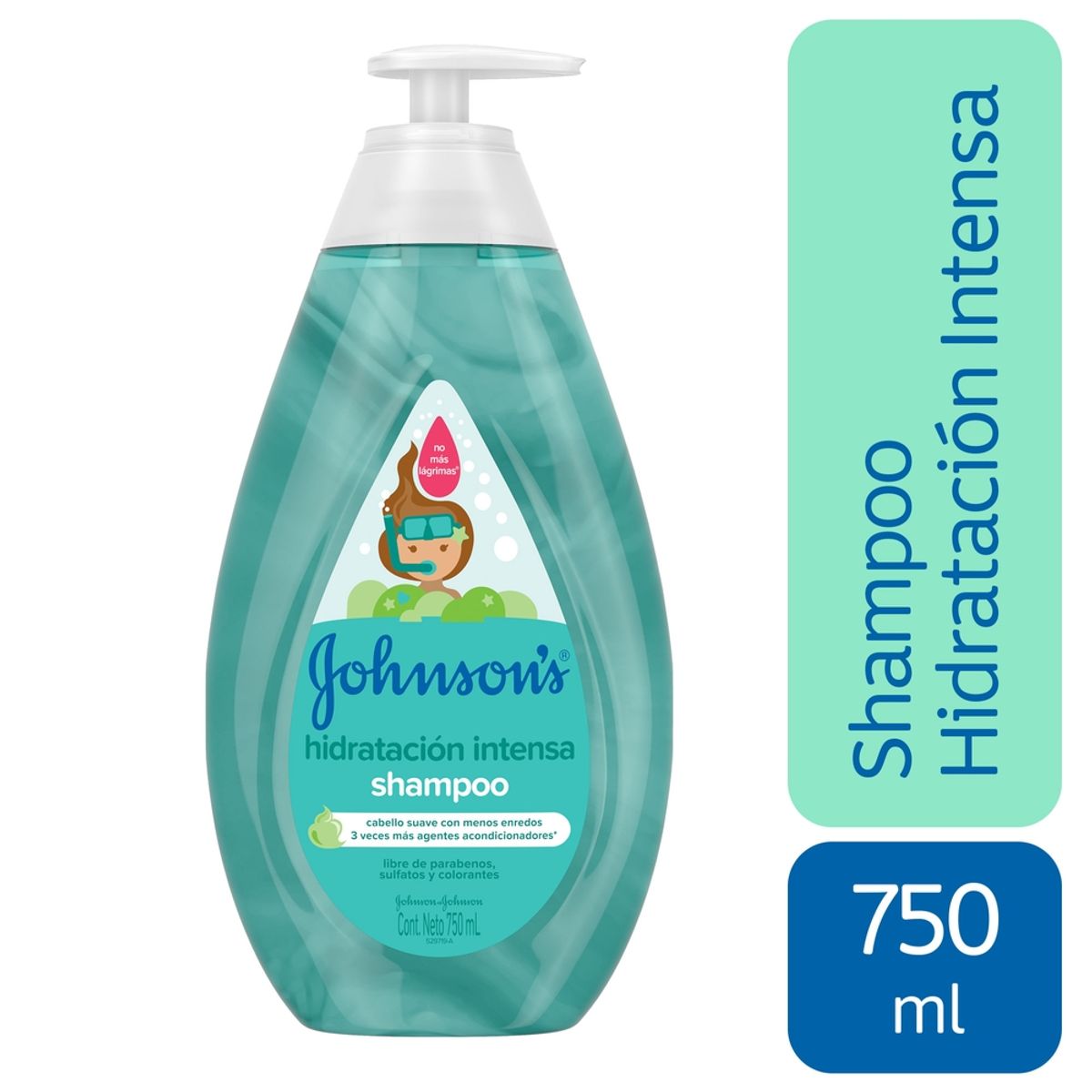 JOHNSONS BABY - Shampoo Johnsons Baby Hidratación Intensa Botella 750 mL