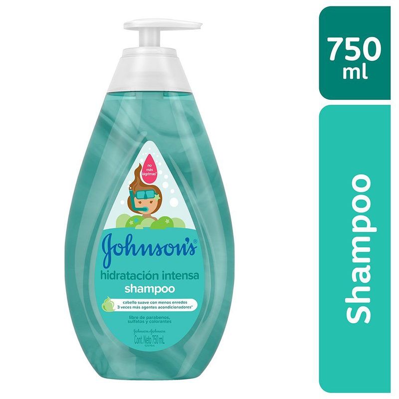 JOHNSONS BABY - Shampoo Johnsons Baby Hidratación Intensa Botella 750 mL