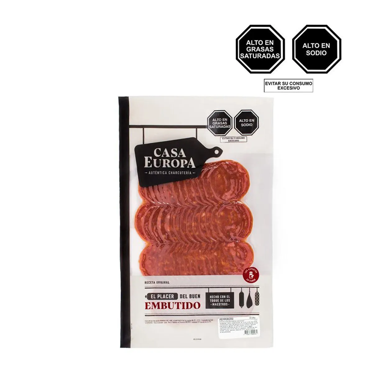 CASA EUROPA - Pepperoni Casa Europa Empaque 150 g