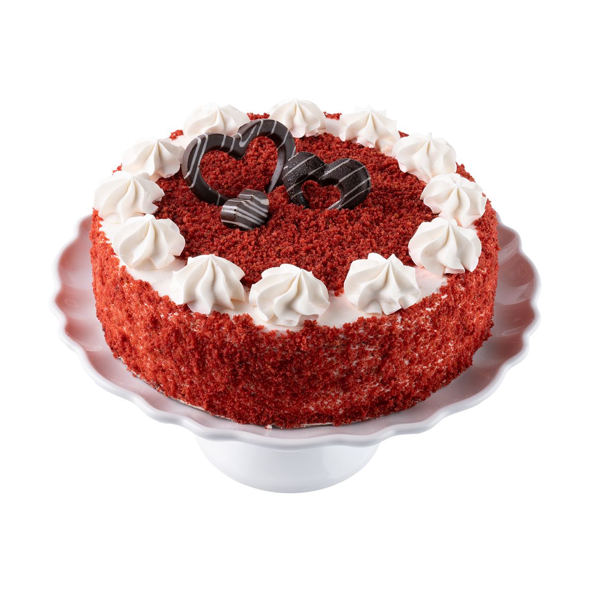 TOTTUS - Torta Red Velvet Fresa Mediana