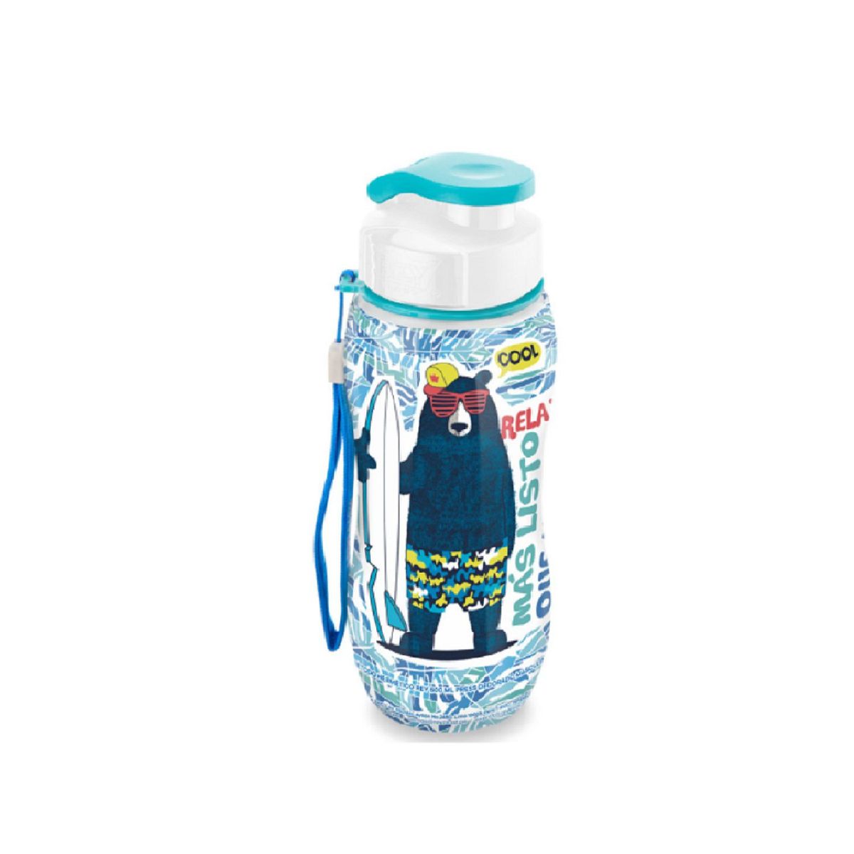 REYPLAST - Bebetodo Hermético Rey 600mL Press Masc
