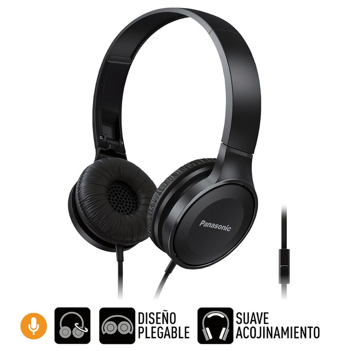 PANASONIC - Audífono Vincha Básico Panasoninc Negro