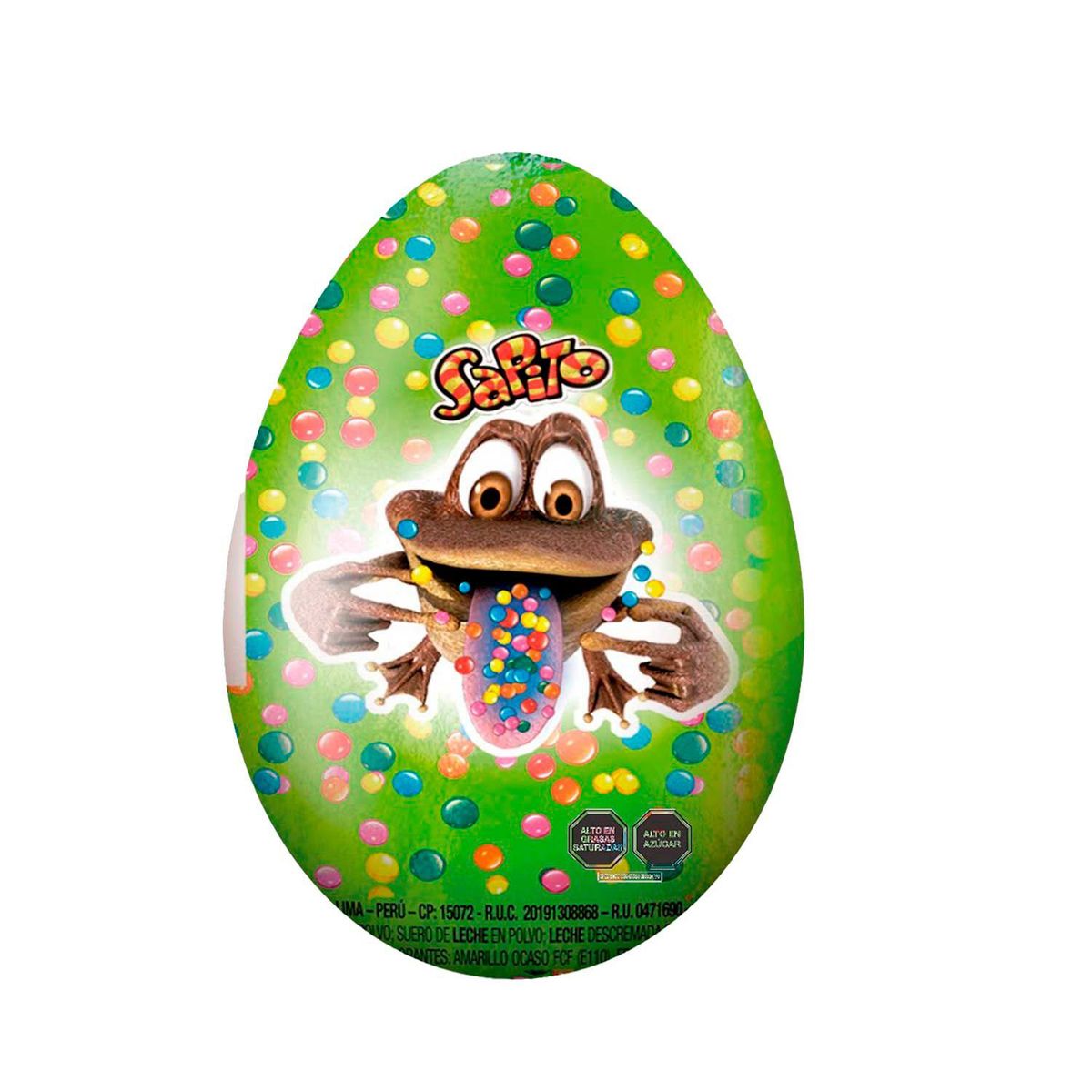 SAPITO - Huevo Chocolate Sapito Empaque 20 g
