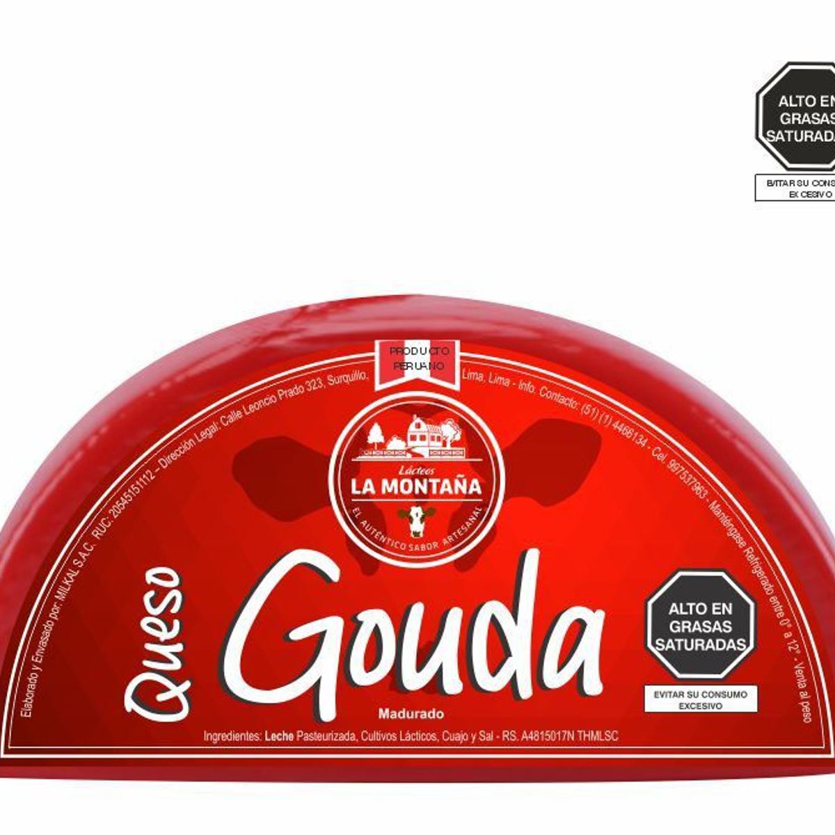 LA MONTANA - Queso Goudá La Montana x Kg