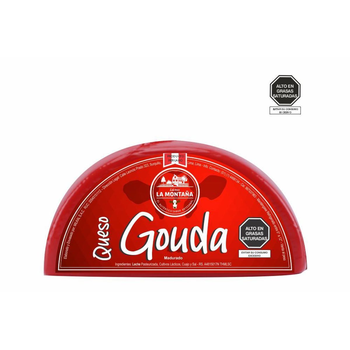 LA MONTANA - Queso Goudá La Montana x Kg