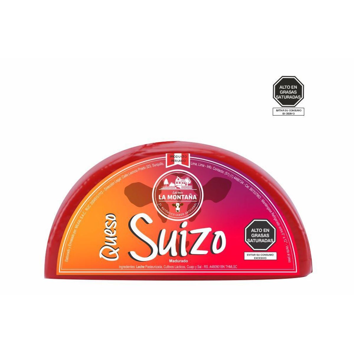 LA MONTANA - Queso Suizo La Montana x Kg