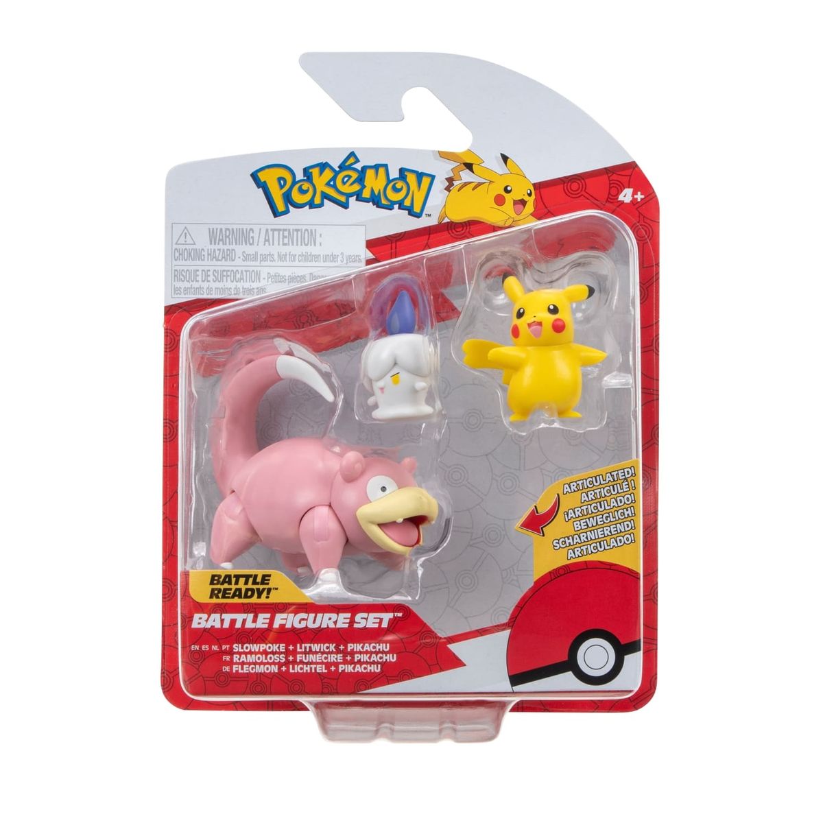 POKEMON - Pack x3 Figuras de Batalla Asst
