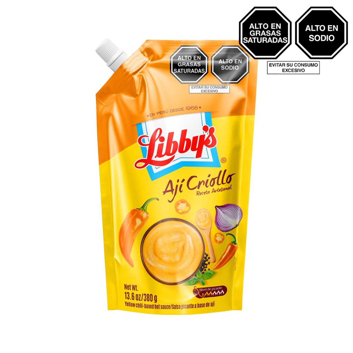 LIBBYS - Ají Criollo Libbys Doypack 380 g