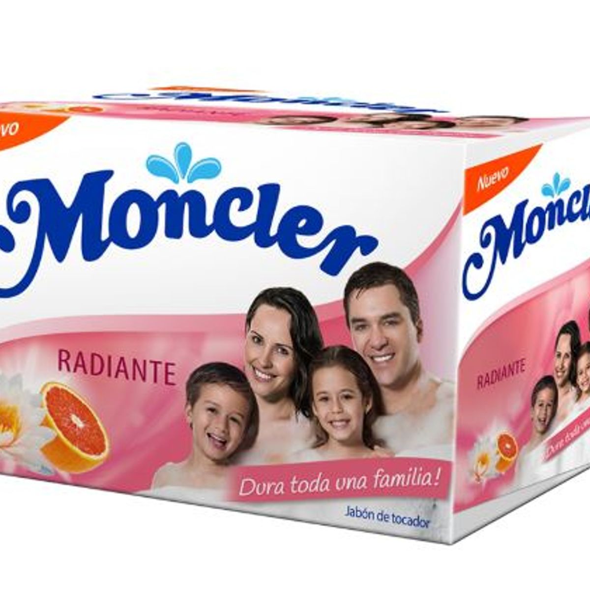 MONCLER - Jabon Rosado Moncler 145G