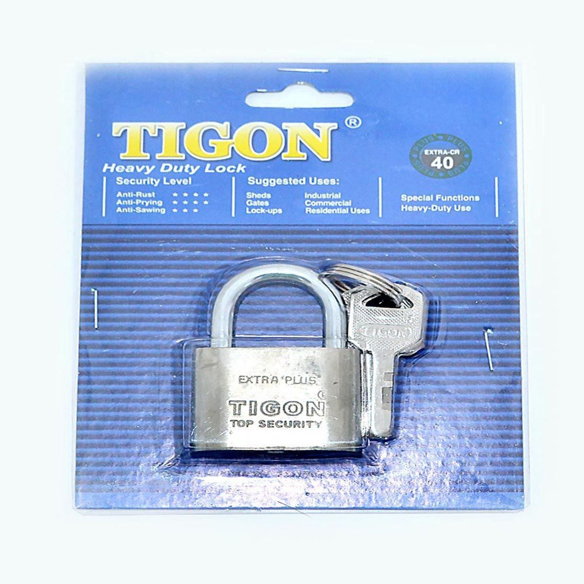 TOP GAN - Candado Tigon 40