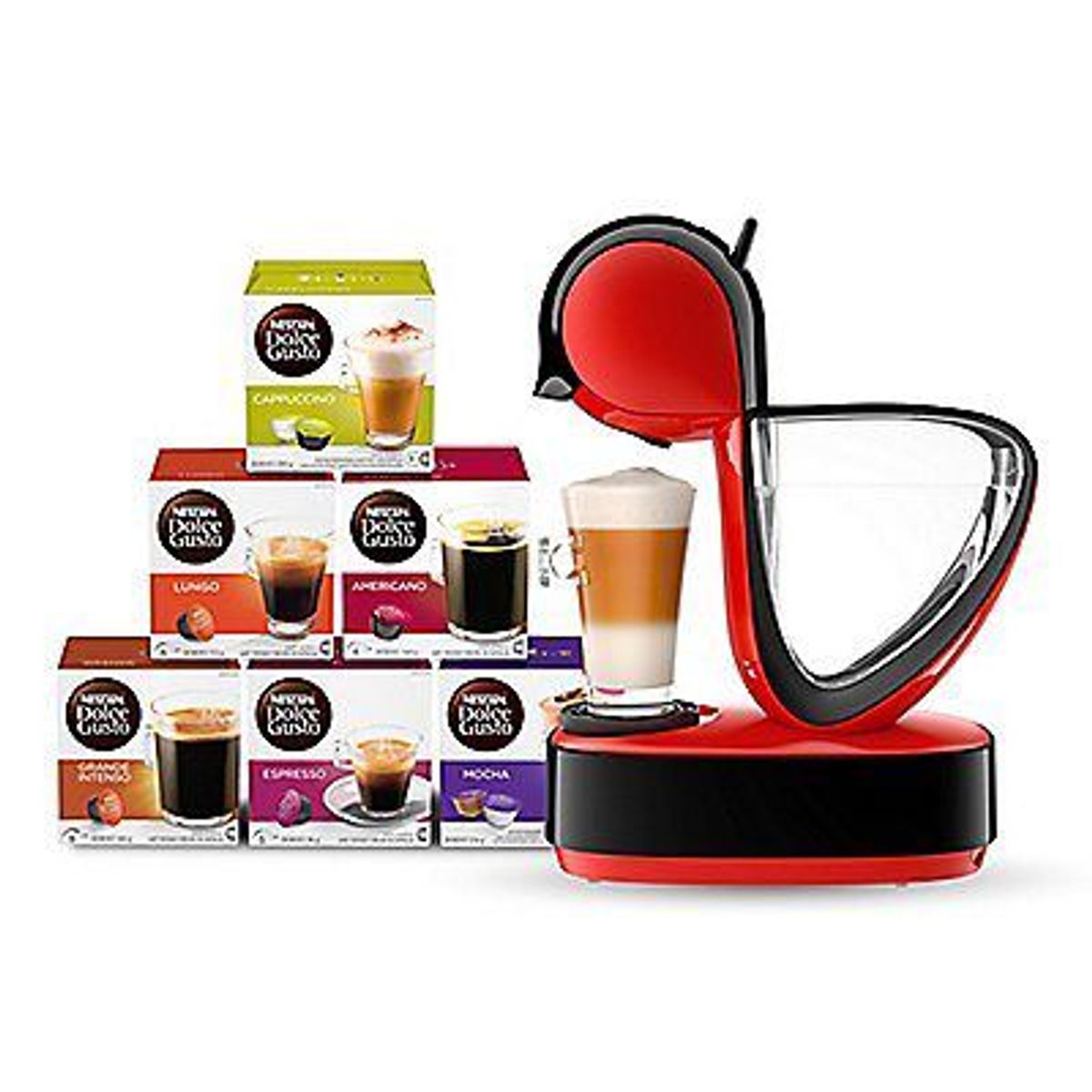 NESCAFE - Pack Nescafé Cápsula Surtido + Cafetera