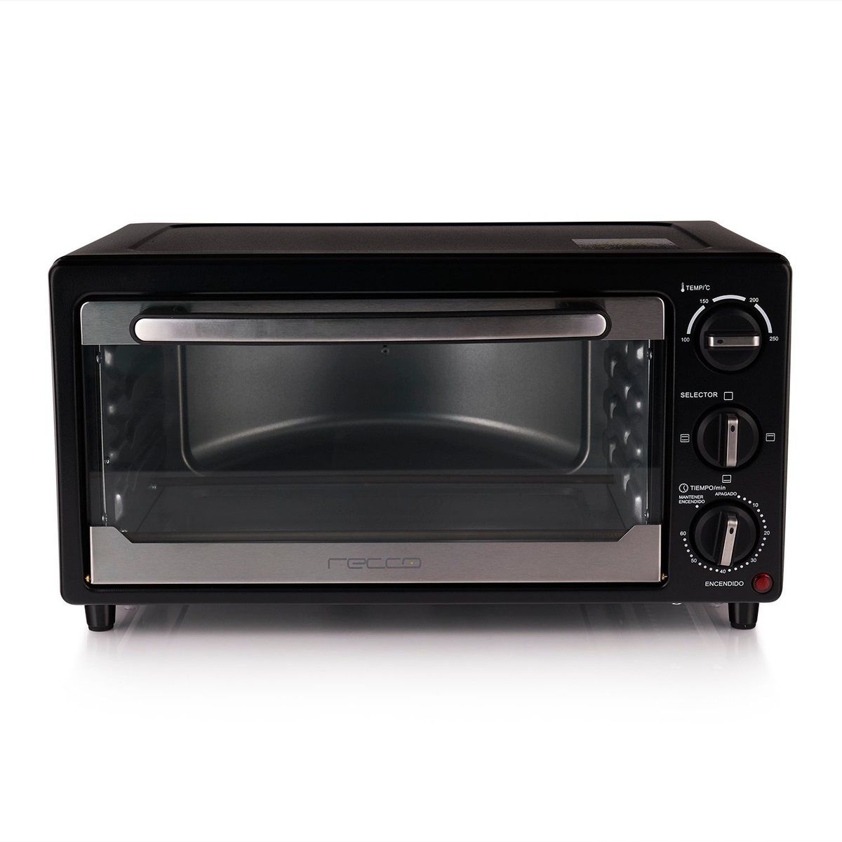 RECCO - Horno Electrico 17 Litros Negro