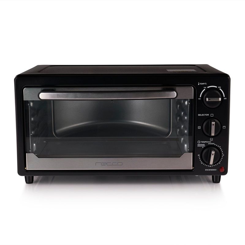 RECCO - Horno Eléctrico Rhel-17Ab Recco 17 Lt 1200W Negro