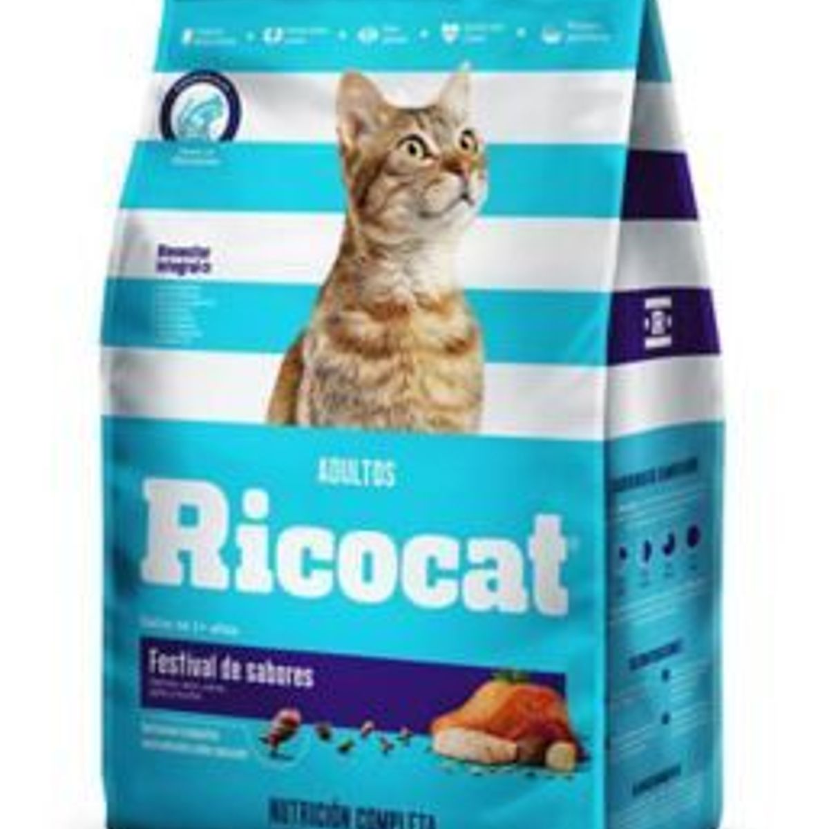 RICOCAT - Alimento Seco Gatos Adultos Ricocat Festival de Sabores Bolsa 1 Kg